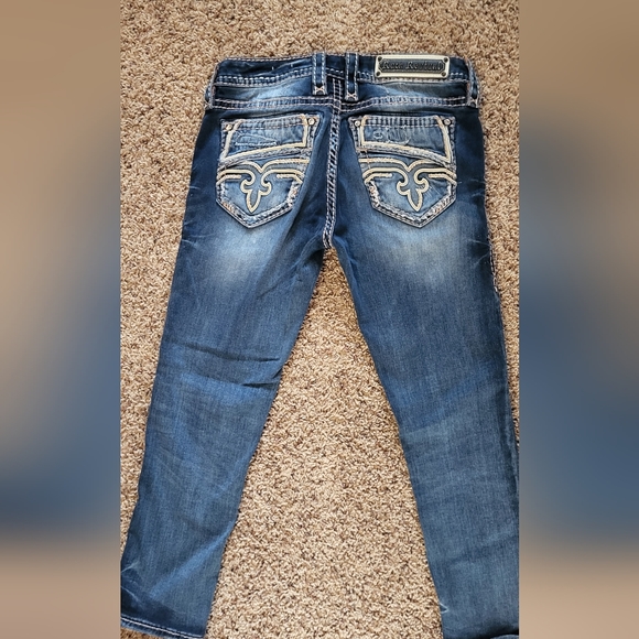 EUC ROCK REVIVAL CROP SZ 27 CARO - Picture 4 of 5